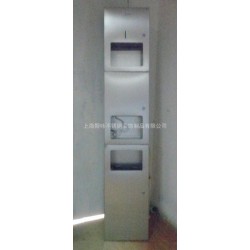 钣金加工嵌入式三合一组合型带垃圾桶不锈钢手纸箱