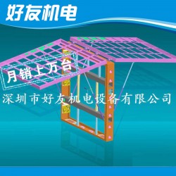 专业生产 LED显示屏铝制箱体 大功率led弧形双面箱体