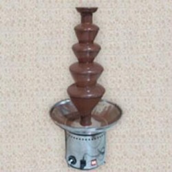 美观迷你小型商家两用五层巧克力喷泉机 巧克力瀑布机