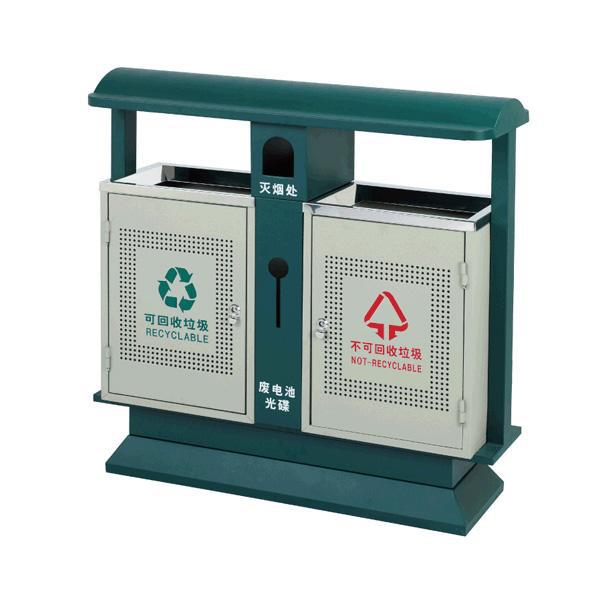 深圳厂家 不锈钢垃圾桶 户外垃圾桶 小区果皮箱 垃圾分类回收