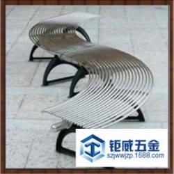 提供不锈钢公园椅凳加工制造