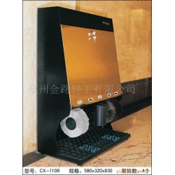 【厂家】CX-1106a银路全自动酒店擦鞋机/红外感应（钛金面板）