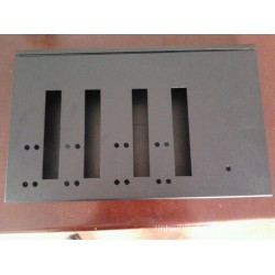 提供钣金加工机箱加工，机柜仪表台1U 2U机箱(图)