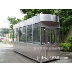 专业提供钣金加工 不锈钢岗亭加工安装