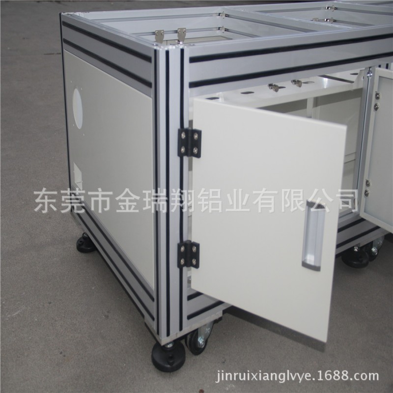 东莞厂家专业直销各种铝型材机架 可来图定制东莞铝型材机架