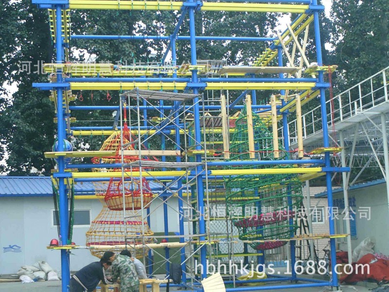 厂家生产儿童拓展器材、器械、设备、儿童探险乐园