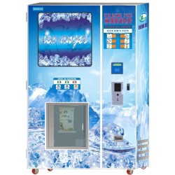 RO-300-IW（900KG）自动售冰售水机----CE认证