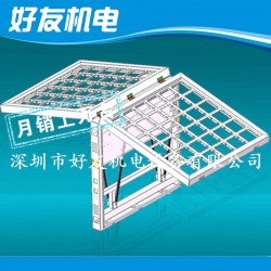 来料加工 双面前翻led箱体 电力高精度异形led箱体