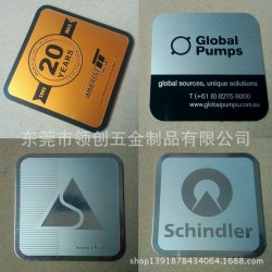酒吧广告 促销杯垫  不锈钢杯垫定制 方形金属杯垫