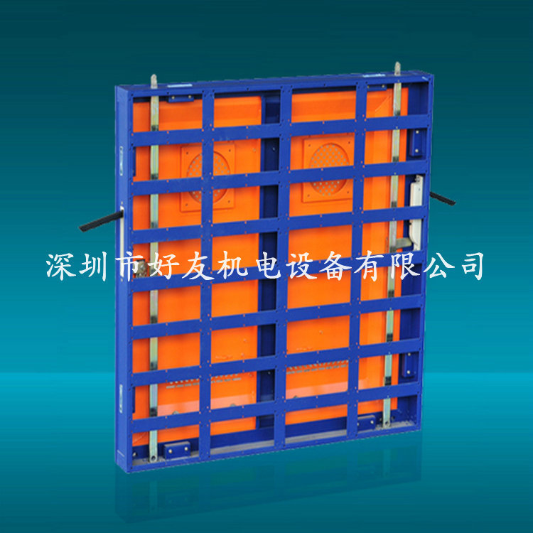 承接各种 76MM租赁吊装型材箱体 红外led箱体