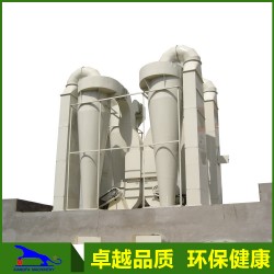 批发生产 家具木制品厂旋风除尘器 华涞双桶布袋除尘器