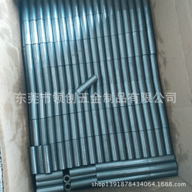加工滚花铁轴套 加工不锈钢导轴套 厂家包邮