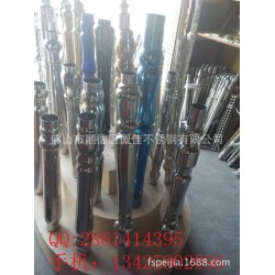 湖北会所不锈钢立柱 玫瑰金色立柱 别墅楼梯立柱 厂家直销