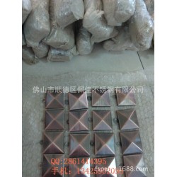 镀铜工艺门花 江西南昌哪里有不锈钢镀铜加工 水镀拉丝不锈钢