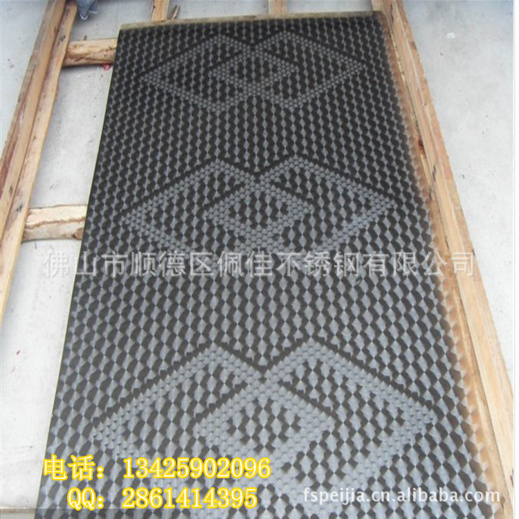 彩色不锈钢镭射板 304不锈钢板厂