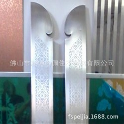 加工定做彩色不锈钢花纹管 304不锈钢管材蚀刻花纹加工
