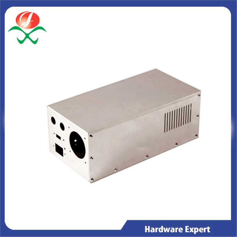 现货供应济南市防伪检测设备 不锈钢钣金电源盒加工、精密铁盒