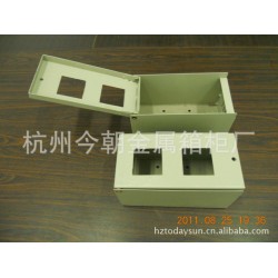 供应钣金加工 定制各种规格非标按钮盒 温控盒 操作箱