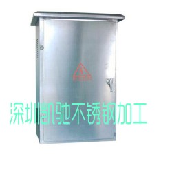 不锈钢配电箱/300-250-150室外不锈钢防水箱/安防挂箱/落地箱加厚
