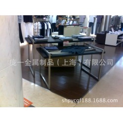 【质量保证】金属展示柜，商场道具，服装展示柜，不锈钢道具加工