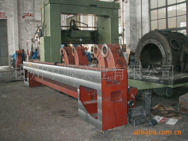 厂家专业对外订做大型特种针织和纺机床身 铸铁件