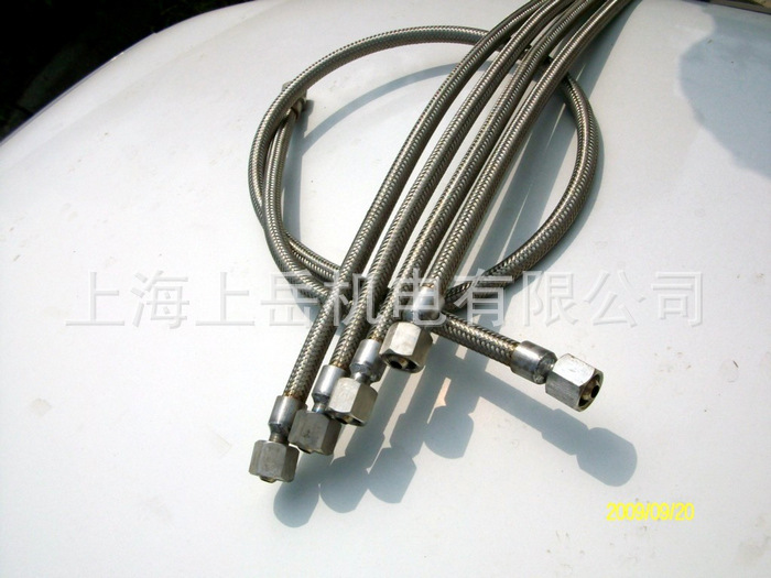 燃气防爆双层挠性波纹软管制冷系统紫铜波形螺旋管接头法兰组件