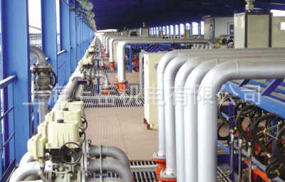 河南防腐隔热工程上海管道项目施工安装案例 储油罐循环装置管件