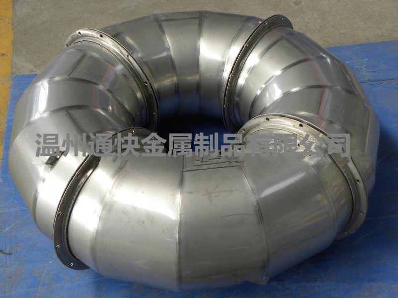 排气管 温州90度 风管配件不锈钢金属制品
