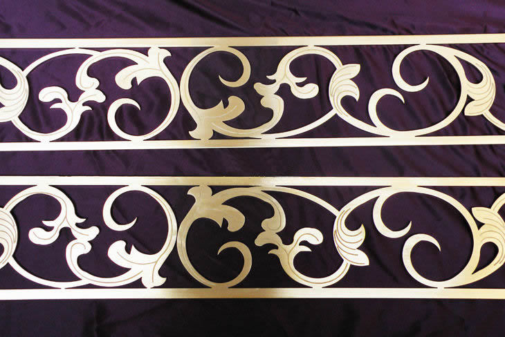 温州通快 激光切割 金属工艺品 不锈钢装饰 建筑 加工定制