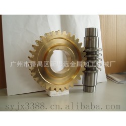 cnc精密加工 不锈钢蜗轮蜗杆，铜质蜗轮蜗杆，高精度蜗轮蜗杆