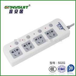 大量供应  502G电脑排插 防摔排插 出口排插