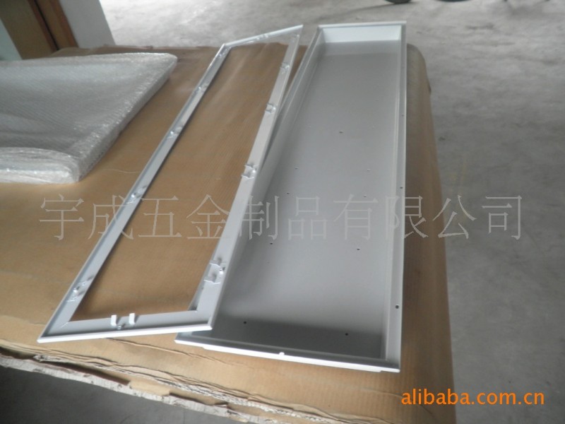 提供专业LED面板灯五金外壳加工 LED灯箱加工