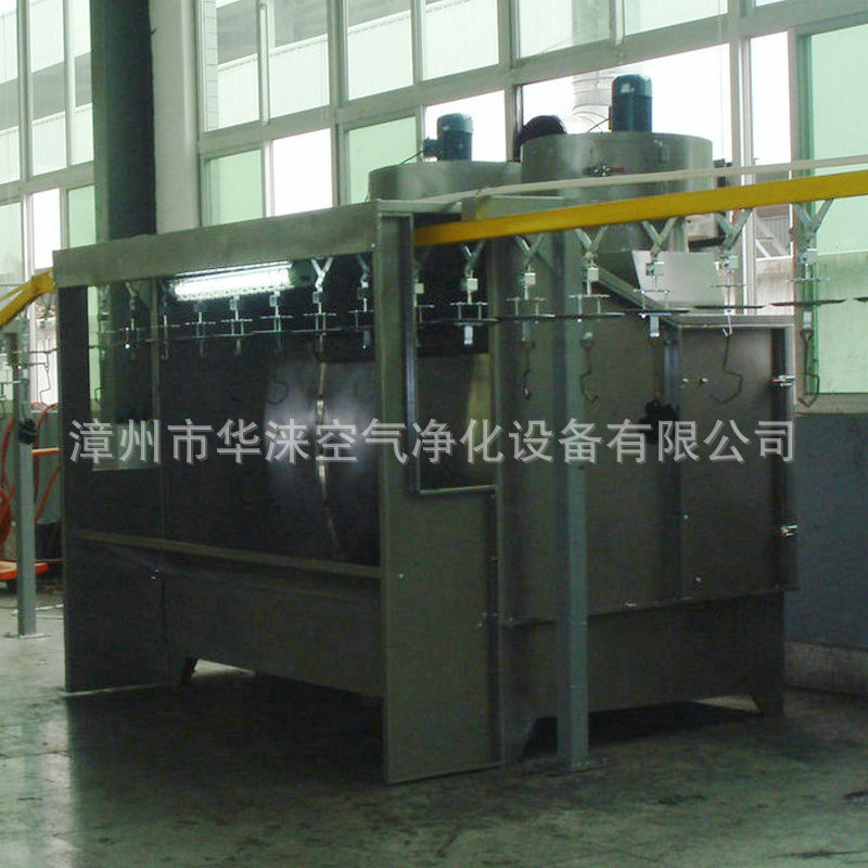 厂家生产 环保验收喷漆水洗台 华涞环保喷漆水帘机