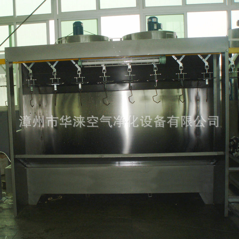 厂家生产 环保验收喷漆水洗台 华涞环保喷漆水帘机