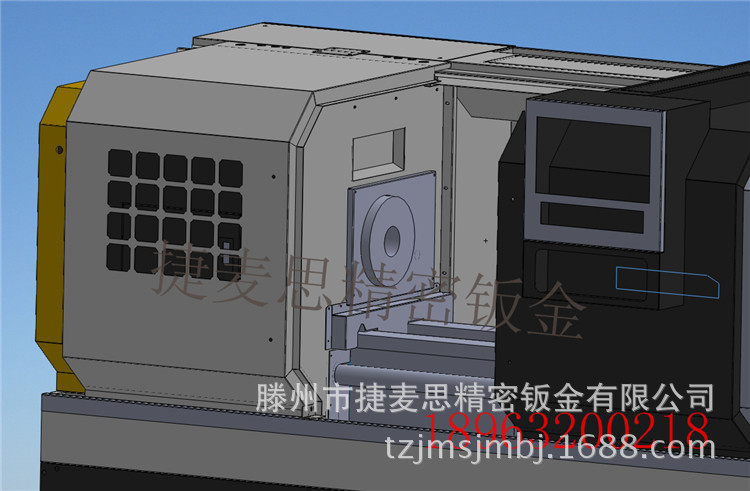 专业钣金厂 数控机床外壳 机床外防护罩 精密加工