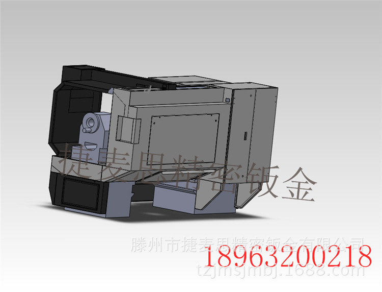 专业钣金厂 数控机床外壳 机床外防护罩 精密加工