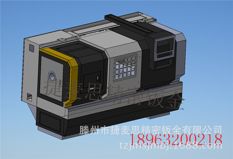 专业钣金厂 数控机床外壳 机床外防护罩 精密加工