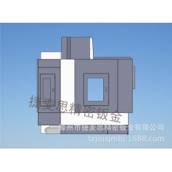 山东数控机床外防护罩 机床钣金外壳加工 机床防护罩