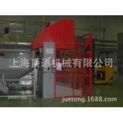PET瓶胚瓶盖液压链条式翻转翻斗机