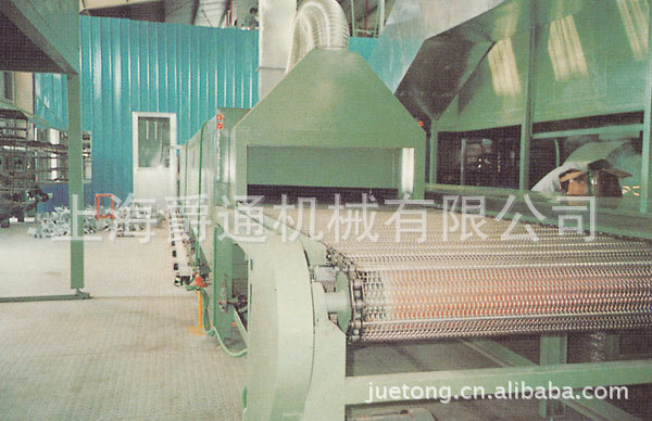 供应不锈钢网带喷涂烘干流水线