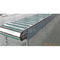 供应链条驱动不锈钢隔板输送机