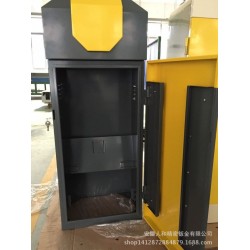 道闸机箱外壳加工 表面喷涂处理 车辆管理系统全自动道闸机箱