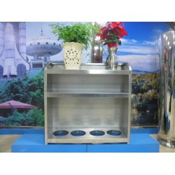 现代不锈钢花钵，插花器酒店家居用品，茶楼不锈钢制品