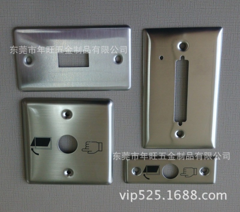 厂家专业定制 酒店触摸金属开关面板 不锈钢拉丝面板 氧化铝面板