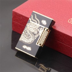 批发供应得瑞RF-A2107 三面龙 高端精品系列朗声明火打火机DeRui