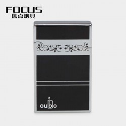 温州OUBO厂家批发创意打火机 欧博OB007金底浮雕钻石送礼极佳