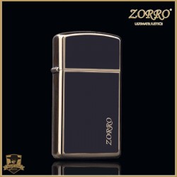 香港正品 zorro佐罗煤油打火机 纤巧窄机纯情佐罗 超薄防风 创意