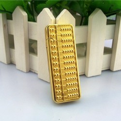 金条 金算盘 砂轮明火打火机 广告创意礼品打火机批发 可定做