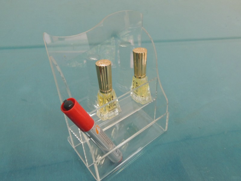 厂家批发定做有机玻璃化妆品架亚克力指甲油架