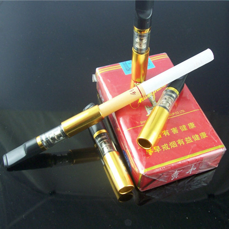 供应5支装健力烟嘴环保清洗型健康双重过滤烟嘴打火机及烟具批发